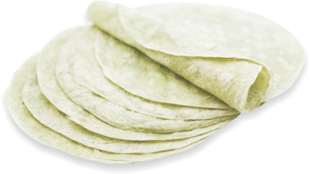 Tortilla Frozen  pšeničná Špenátová (30cm)  50ks