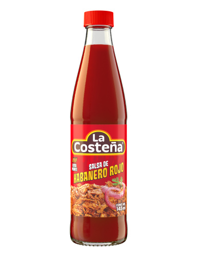 Salsa de Habanero Rojo 145ml